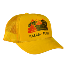 Load image into Gallery viewer, Illegal Pete&#39;s Burning Couch Trucker Hat
