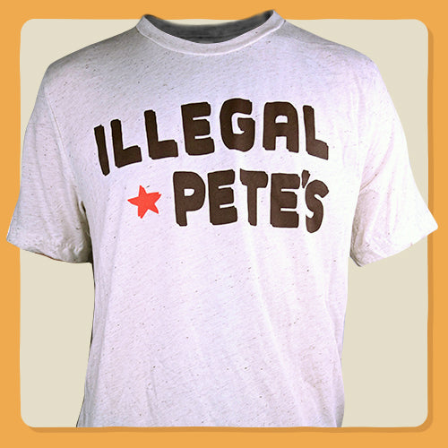 Triblend Pete's Logo T-Shirt | Illegal Pete's