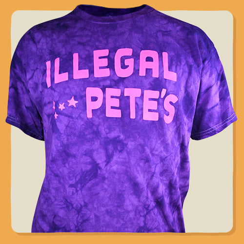 Purple Tye Dye T-Shirt | Illegal Pete's